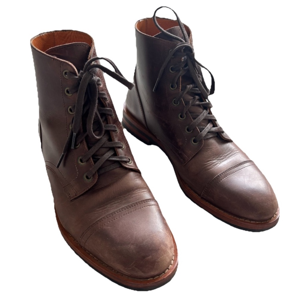 OLIVER CAMPBELL Brown Boots Size 8 Timeless Style Classic Stylish Casual